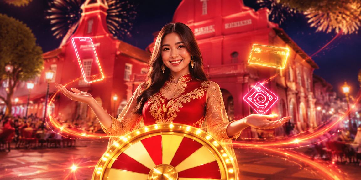 Suasana permainan meja dalam talian bergaya kasino di Malacca Malaysia