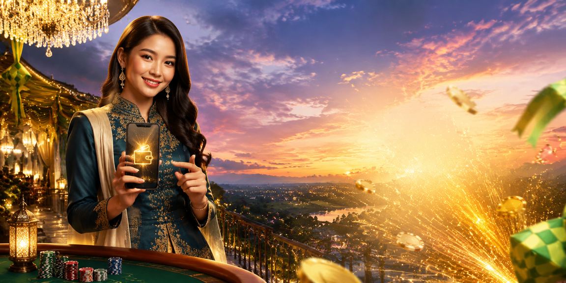 Pengguna mickey88 Malaysia membuat deposit semasa musim perayaan Hari Raya